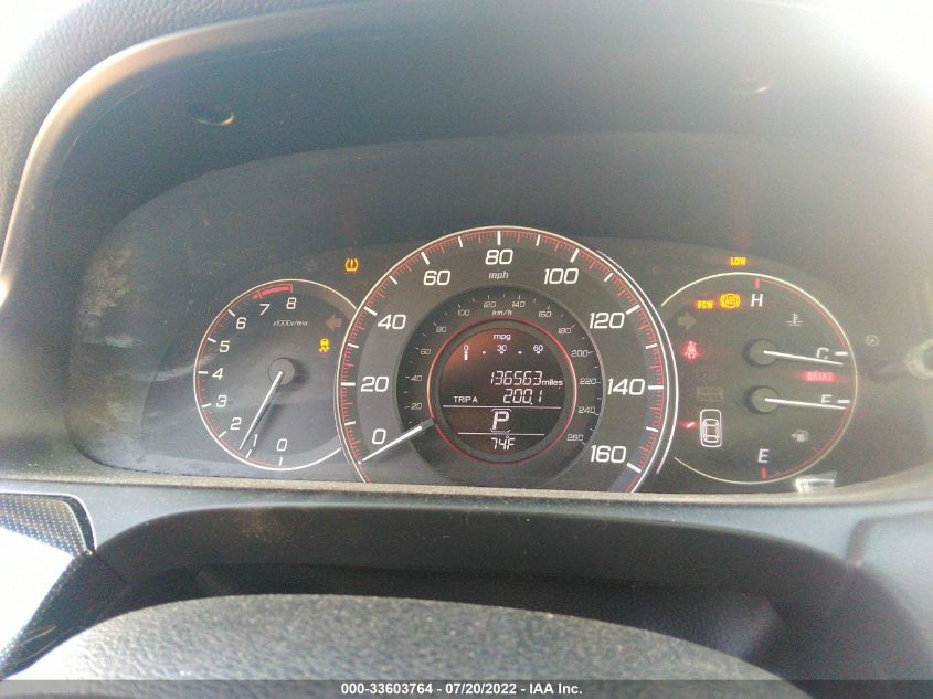 2013 HONDA ACCORD CPE EX-L 1HGCT2B89DA006948
