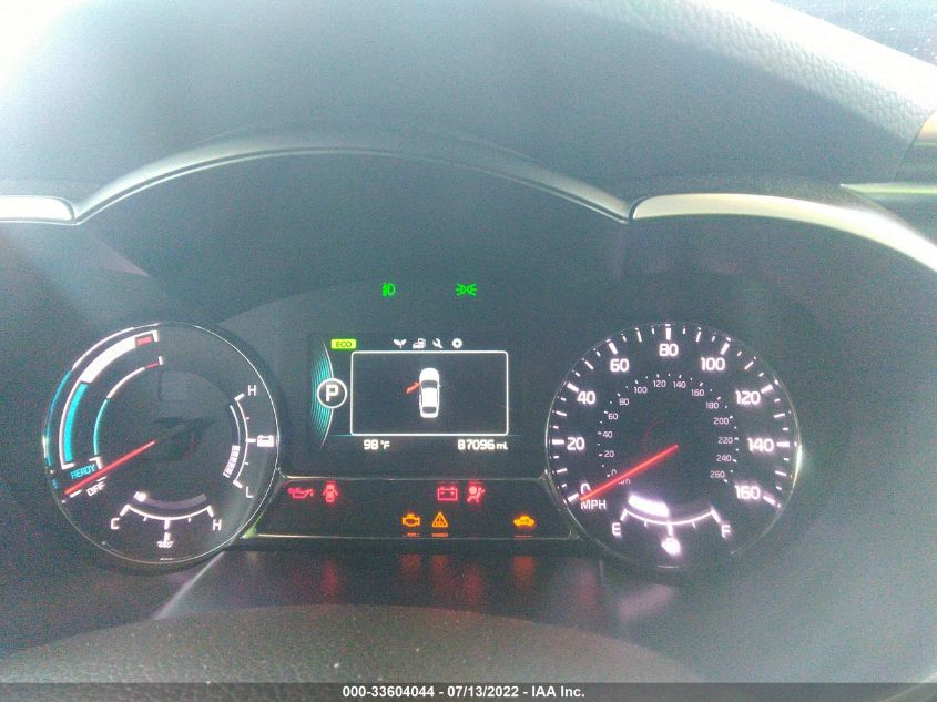 2015 KIA OPTIMA HYBRID HYBRID KNAGM4AD5F5086815