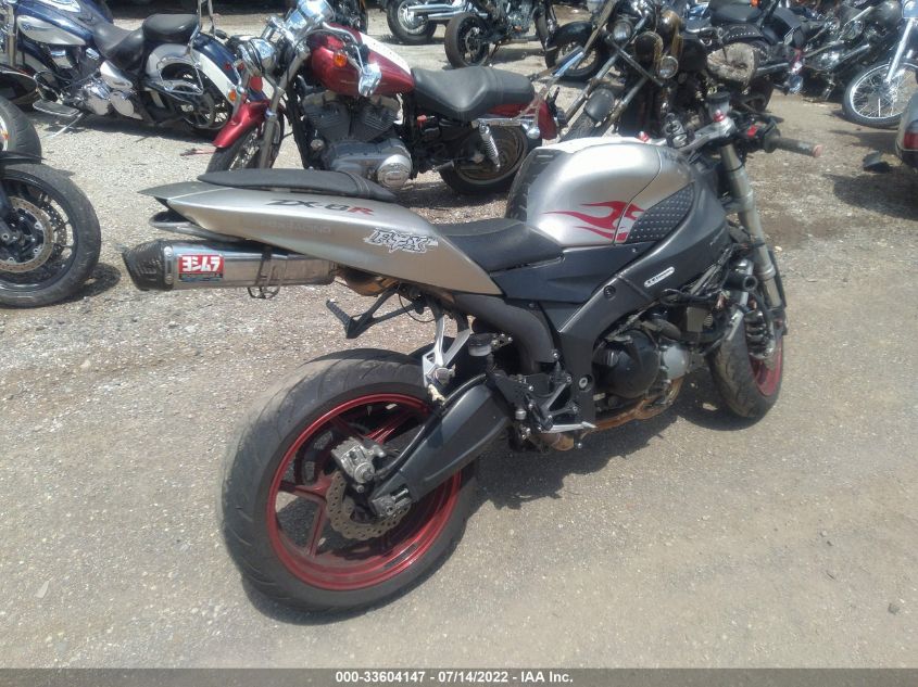 2006 KAWASAKI ZX636 C1 JKBZXJD166A004347