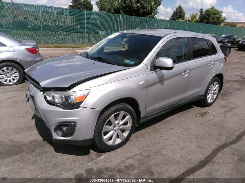 2014 MITSUBISHI OUTLANDER SPORT ES 4A4AP3AUXEE011450