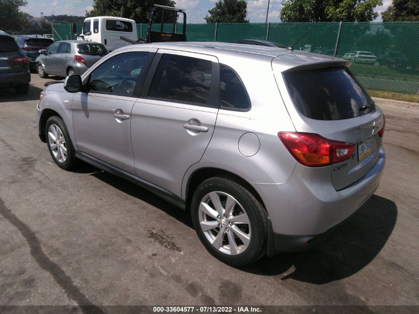 2014 MITSUBISHI OUTLANDER SPORT ES 4A4AP3AUXEE011450