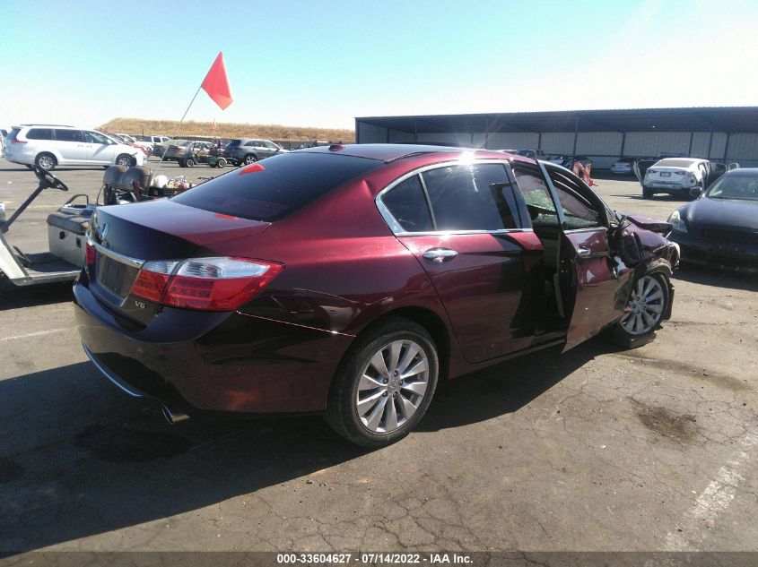 2013 HONDA ACCORD EX-L V-6 1HGCR3F87DA033046