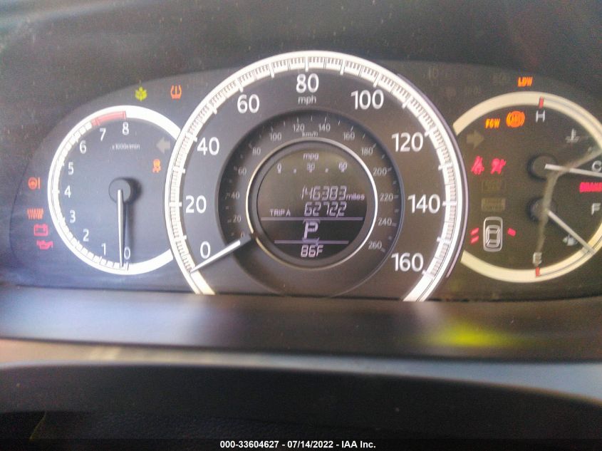 2013 HONDA ACCORD EX-L V-6 1HGCR3F87DA033046