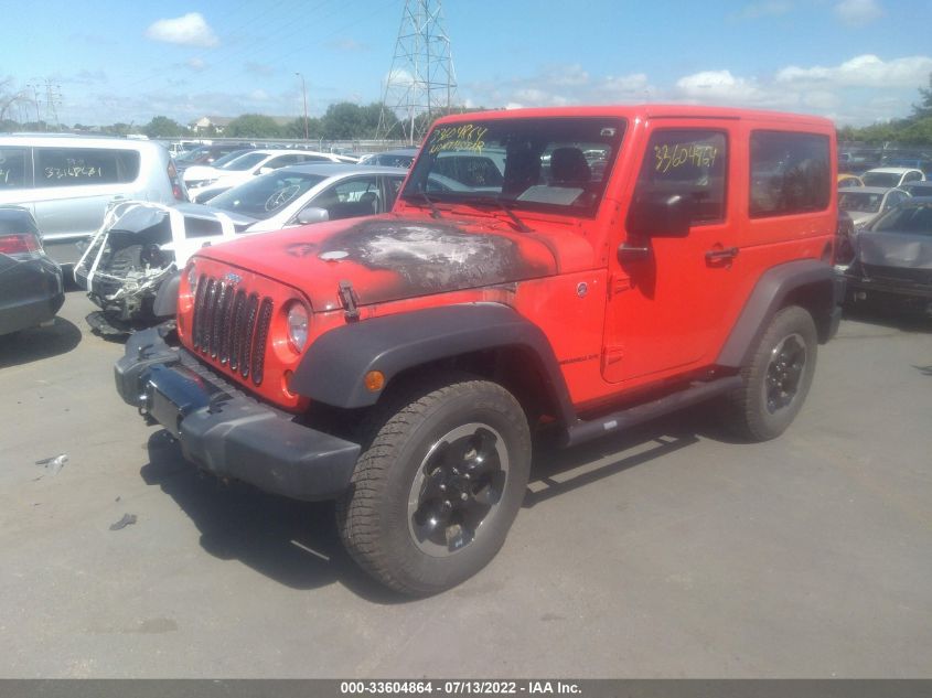 2013 JEEP WRANGLER SPORT 1C4AJWAG9DL602495