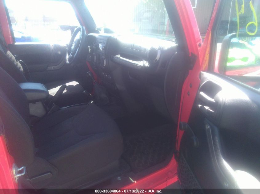 2013 JEEP WRANGLER SPORT 1C4AJWAG9DL602495