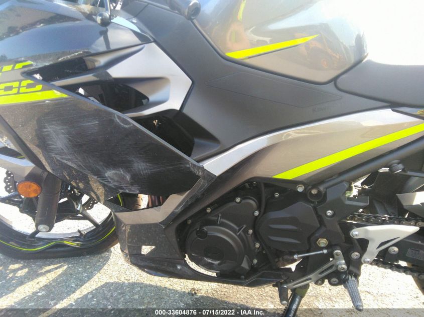 2021 KAWASAKI EX400 JKAEXKG17MDAA6557