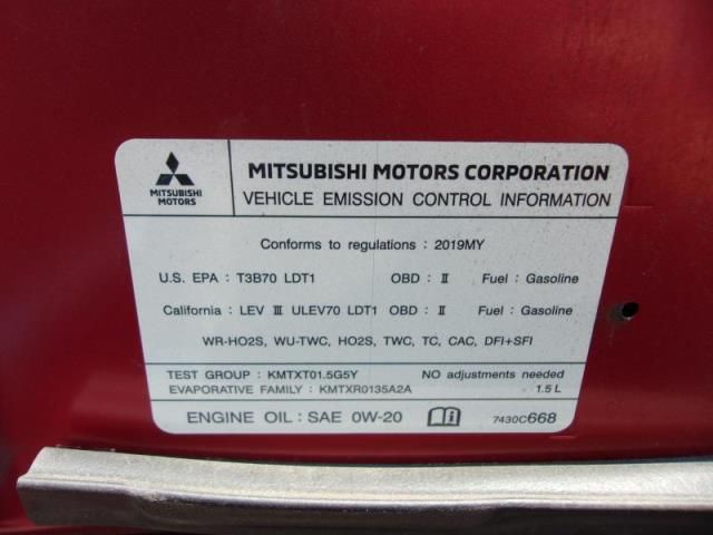 2019 MITSUBISHI ECLIPSE CROSS ES JA4AS3AA2KZ034831