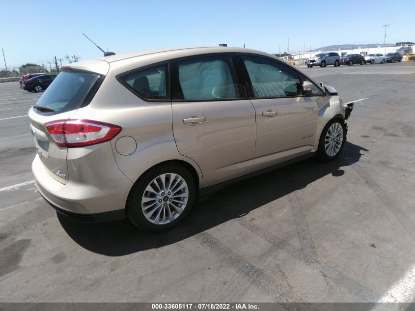 2017 FORD C-MAX HYBRID SE 1FADP5AU7HL106358