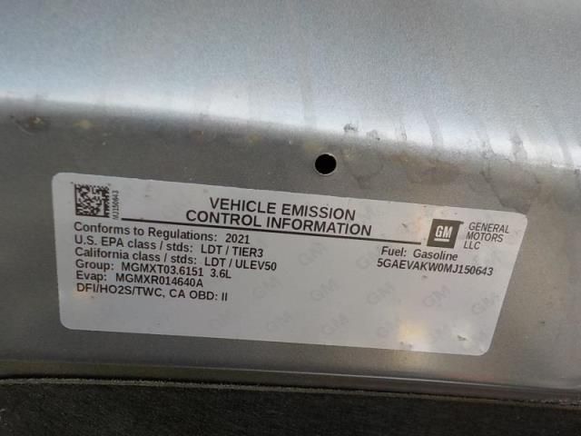2021 BUICK ENCLAVE ESSENCE 5GAEVAKW0MJ150643