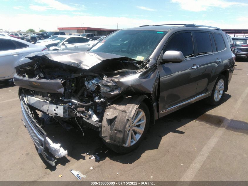 2013 TOYOTA HIGHLANDER HYBRID HYBRID LIMITED JTEDC3EHXD2016771