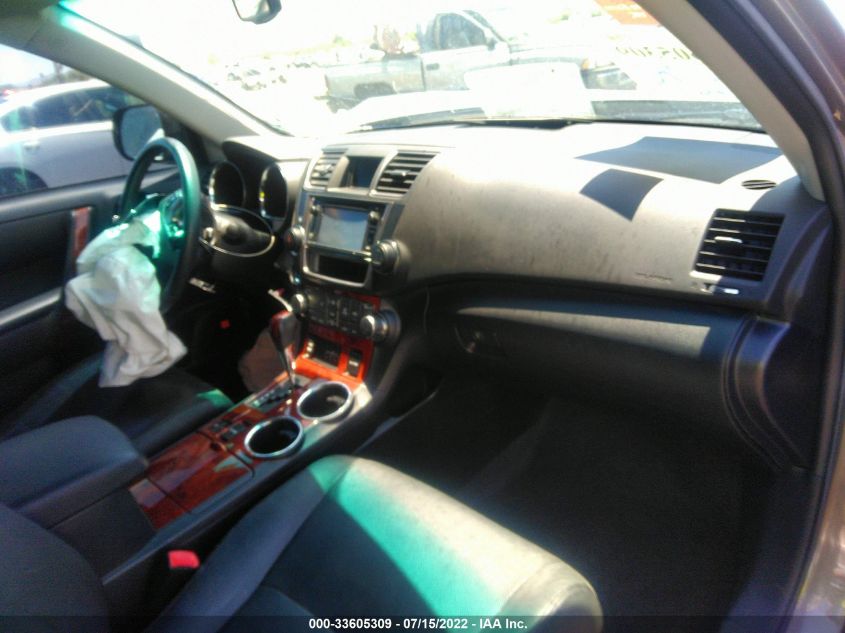 2013 TOYOTA HIGHLANDER HYBRID HYBRID LIMITED JTEDC3EHXD2016771