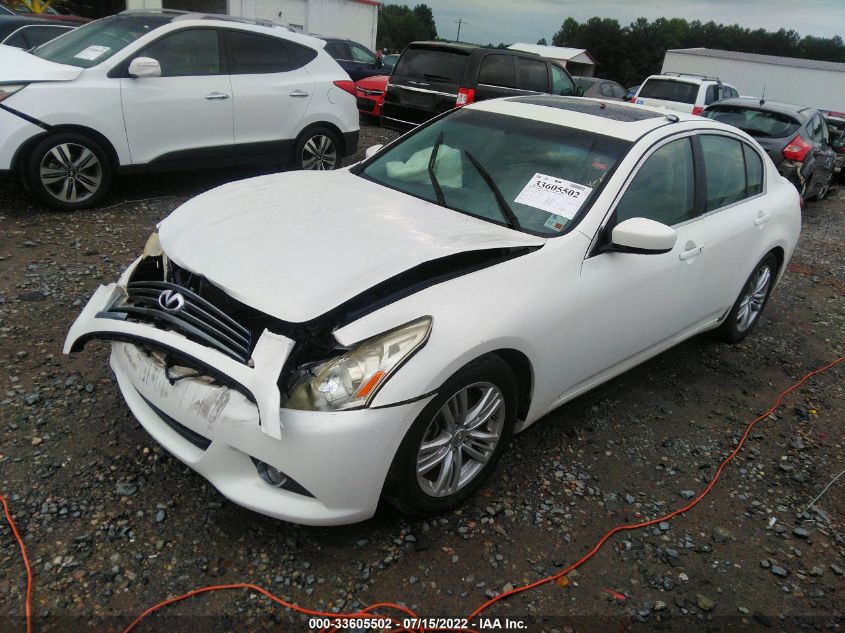 2013 INFINITI G37 SEDAN JOURNEY JN1CV6AP9DM712568