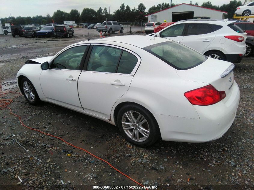 2013 INFINITI G37 SEDAN JOURNEY JN1CV6AP9DM712568