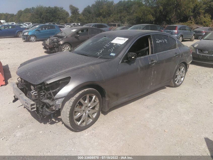2013 INFINITI G37 SEDAN JOURNEY JN1CV6AP9DM713459