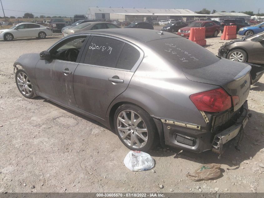 2013 INFINITI G37 SEDAN JOURNEY JN1CV6AP9DM713459