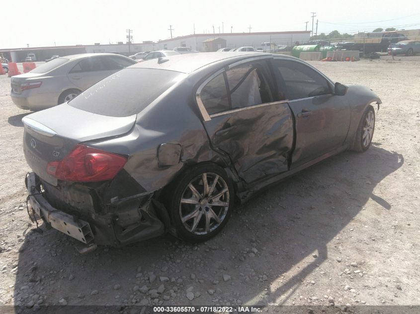 2013 INFINITI G37 SEDAN JOURNEY JN1CV6AP9DM713459