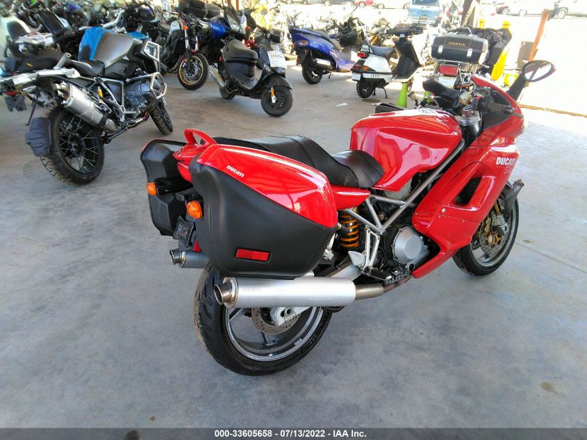 2003 DUCATI ST4 S ZDM1TB5T53B009123