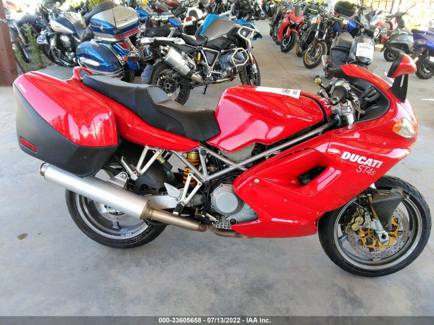 2003 DUCATI ST4 S ZDM1TB5T53B009123