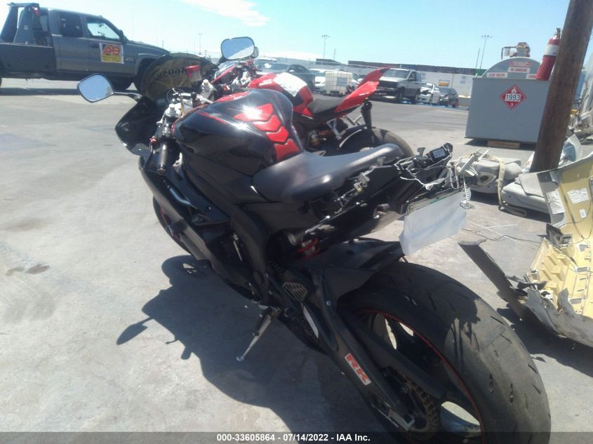 2006 YAMAHA YZFR6 C JYARJ12Y76A002226