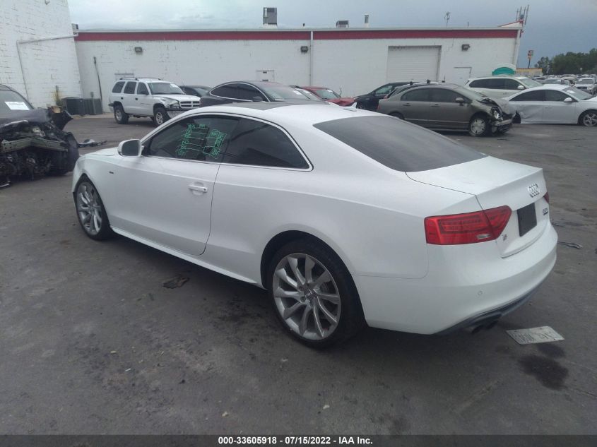 2015 AUDI A5 PREMIUM PLUS WAUMFAFR8FA050169