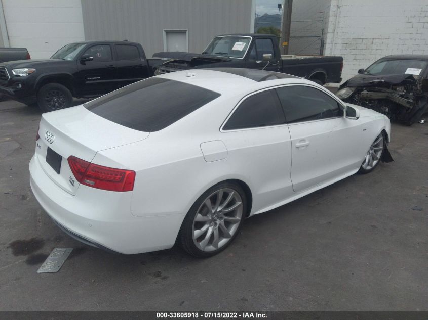 2015 AUDI A5 PREMIUM PLUS WAUMFAFR8FA050169