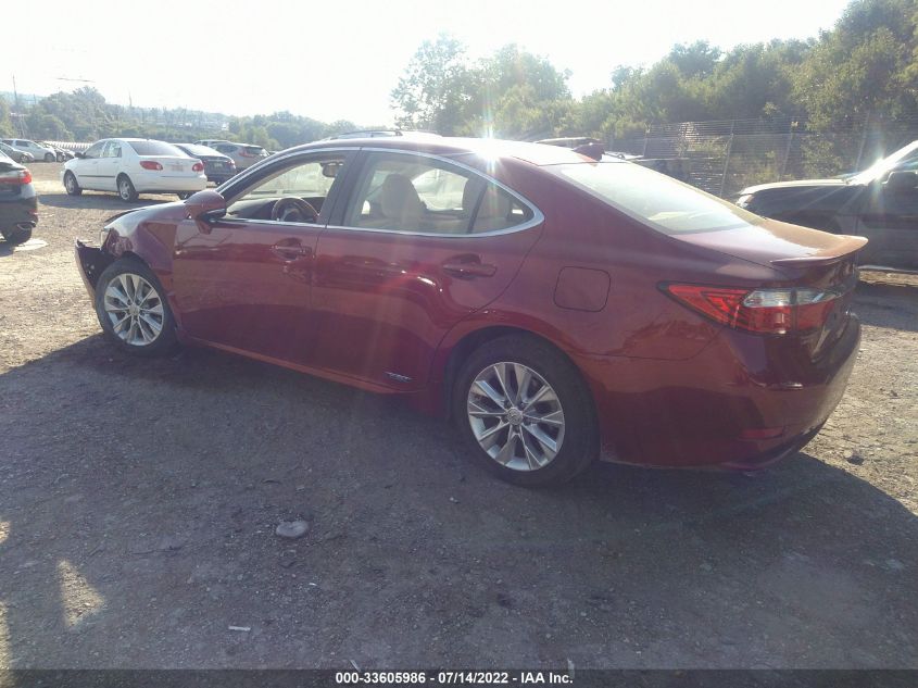 2015 LEXUS ES 300H 300H JTHBW1GG7F2087598