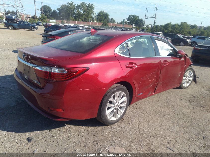 2015 LEXUS ES 300H 300H JTHBW1GG7F2087598