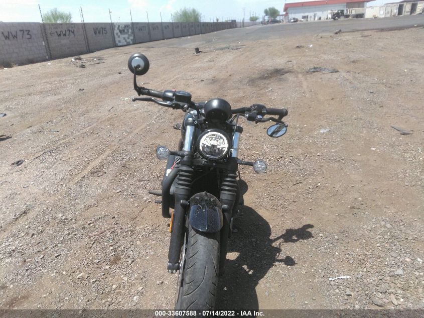 2018 TRIUMPH MOTORCYCLE BONNEVILLE BOBBER BLACK SMTD53HL7JT865293