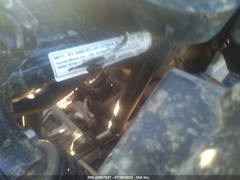 2022 HONDA TRX520 FM 1HFTE44B1N4800426