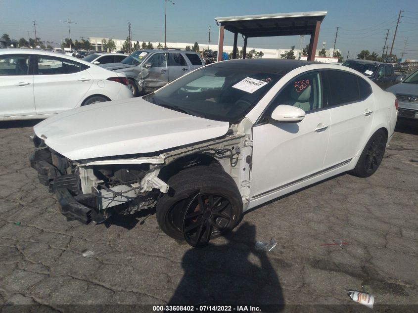 2014 KIA CADENZA PREMIUM KNALN4D7XE5121400
