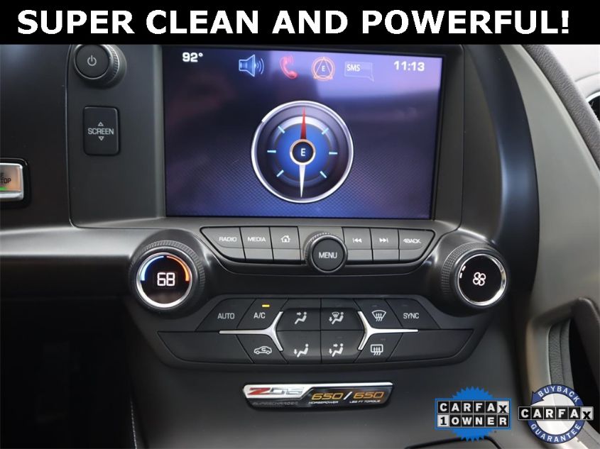 2019 CHEVROLET CORVETTE Z06 1LZ 1G1YP3D69K5606619