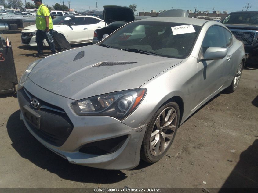 2013 HYUNDAI GENESIS COUPE 2.0T KMHHT6KD9DU099053