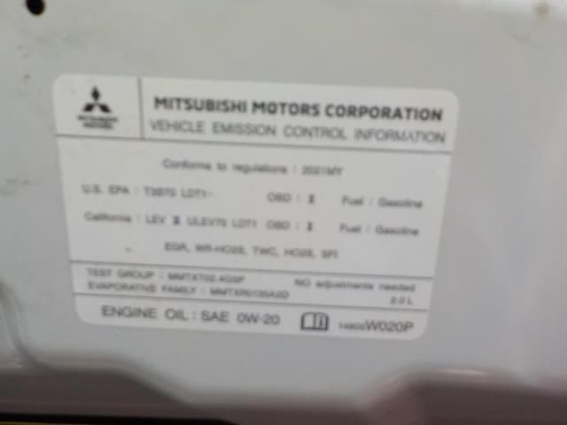 2021 MITSUBISHI OUTLANDER SPORT ES/LE/BE/SE JA4ARUAU6MU019261