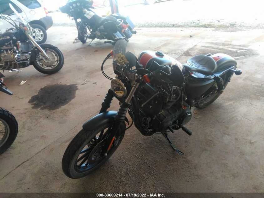 2012 HARLEY-DAVIDSON XL883 IRON 883 1HD4LE211CC455632