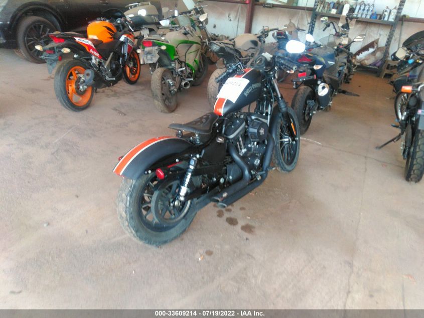 2012 HARLEY-DAVIDSON XL883 IRON 883 1HD4LE211CC455632