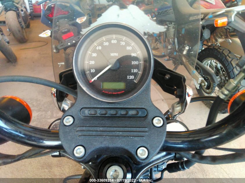 2012 HARLEY-DAVIDSON XL883 IRON 883 1HD4LE211CC455632