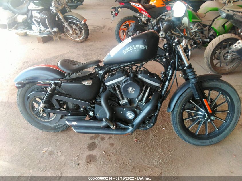 2012 HARLEY-DAVIDSON XL883 IRON 883 1HD4LE211CC455632
