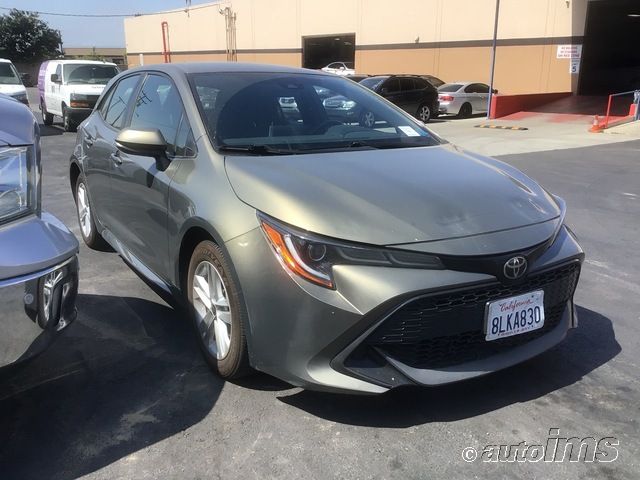 2019 TOYOTA COROLLA HATCHBACK SE/XSE JTNK4RBE8K3061653
