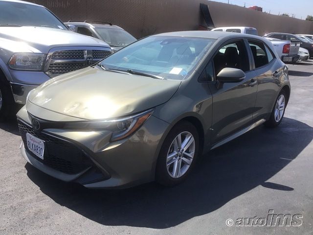 2019 TOYOTA COROLLA HATCHBACK SE/XSE JTNK4RBE8K3061653