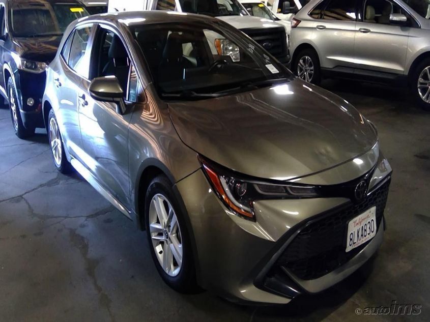 2019 TOYOTA COROLLA HATCHBACK SE/XSE JTNK4RBE8K3061653