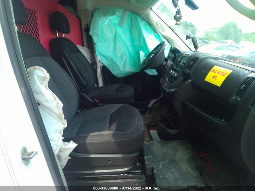 2019 RAM PROMASTER CARGO VAN 3C6TRVAG3KE540729