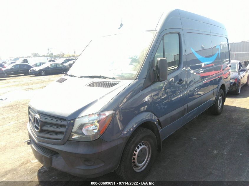 2018 MERCEDES-BENZ SPRINTER CARGO VAN WORKER WD3PE7CD9JP624888