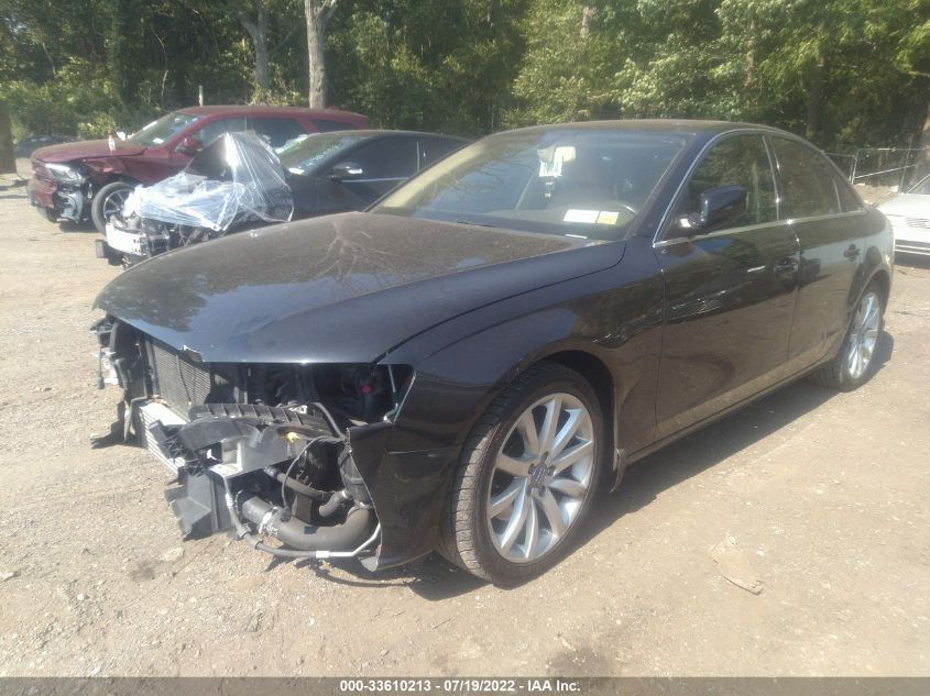 2013 AUDI A4 PREMIUM PLUS WAUFFAFL0DN007665