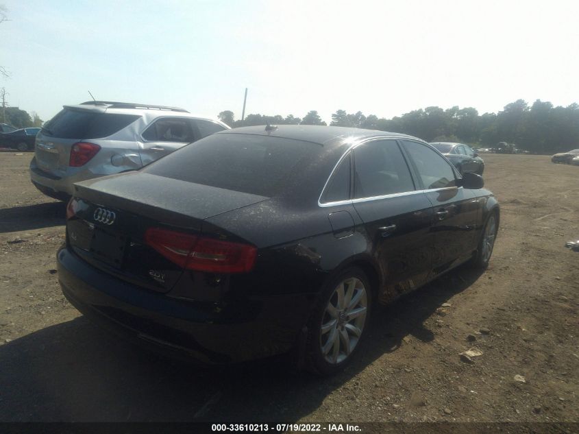 2013 AUDI A4 PREMIUM PLUS WAUFFAFL0DN007665