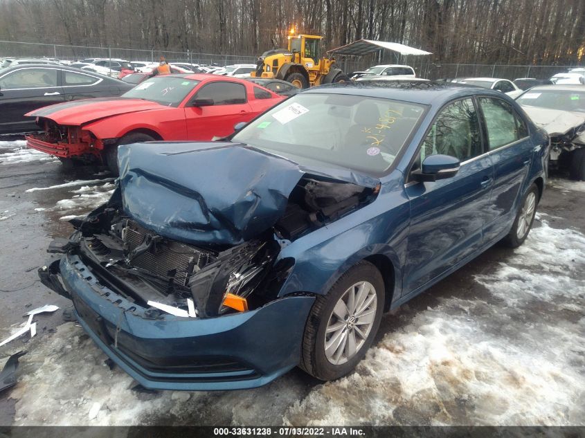 2016 VOLKSWAGEN JETTA SEDAN 1.4T SE W/CONNECTIVITY 3VWD67AJ5GM345139