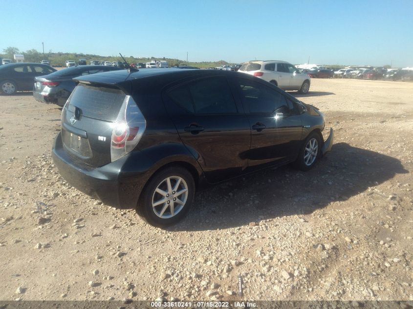 2013 TOYOTA PRIUS C JTDKDTB3XD1542342