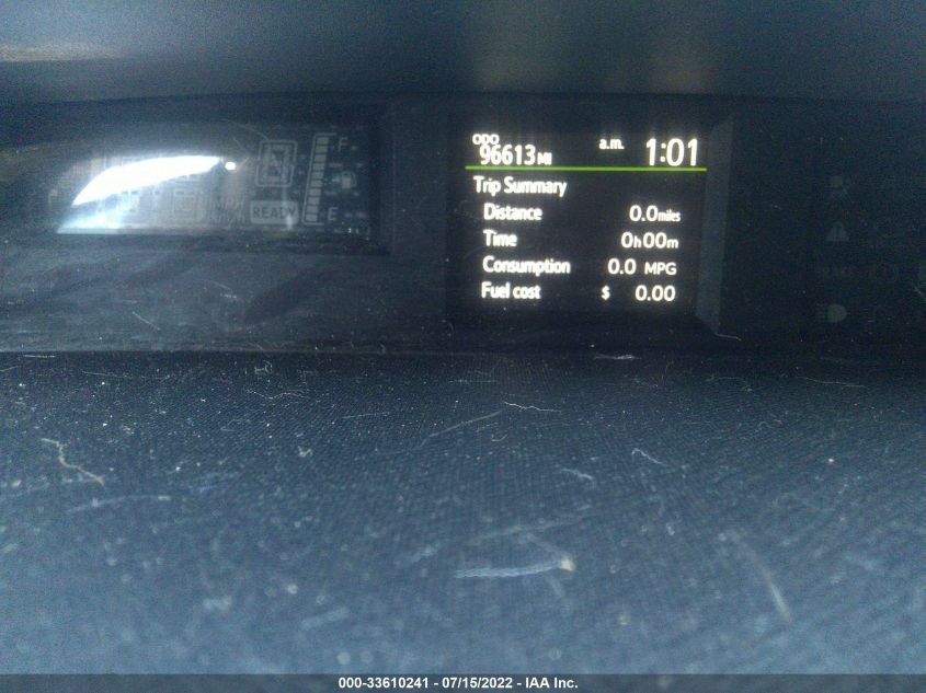 2013 TOYOTA PRIUS C JTDKDTB3XD1542342