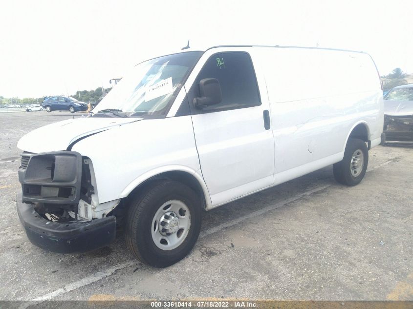 2013 CHEVROLET EXPRESS CARGO VAN 1GCWGFFA5D1189768