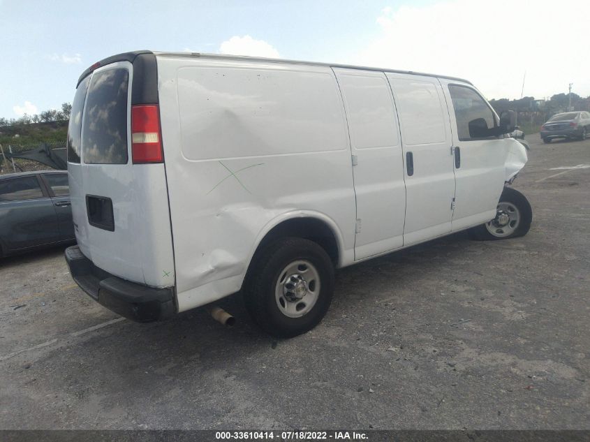 2013 CHEVROLET EXPRESS CARGO VAN 1GCWGFFA5D1189768
