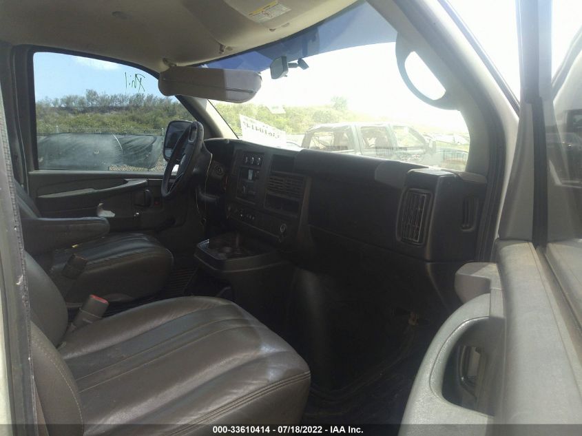 2013 CHEVROLET EXPRESS CARGO VAN 1GCWGFFA5D1189768